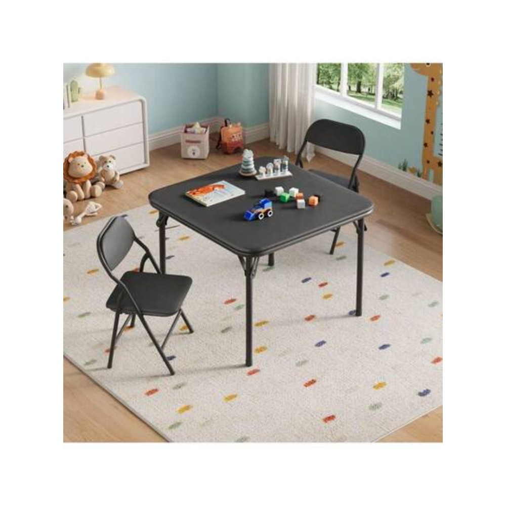 Kids Outdoor Dining Set - Kids Folding Table and Chairs Set