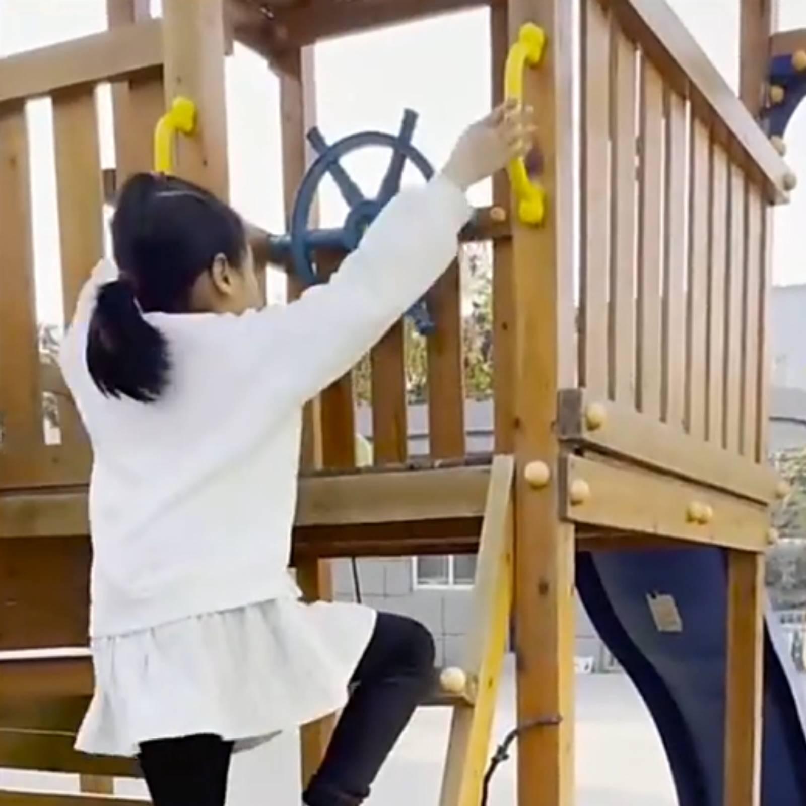 Climbing Handles Grips Plastic - Kids Outdoor Climbing Frame review and price