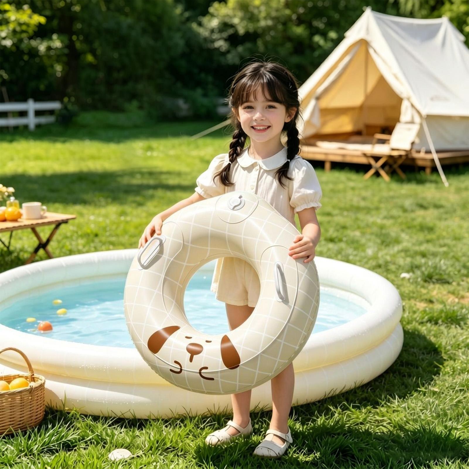 Pool Rings For Kids Press Infl - Kids Outdoor Loungers review and price