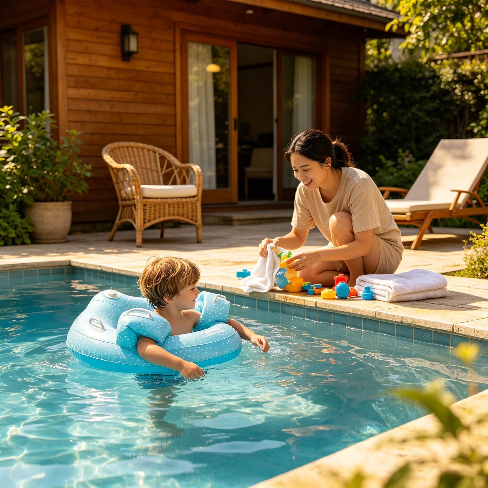 Pool Rings For Kids Press Infl - Kids Outdoor Loungers review and price