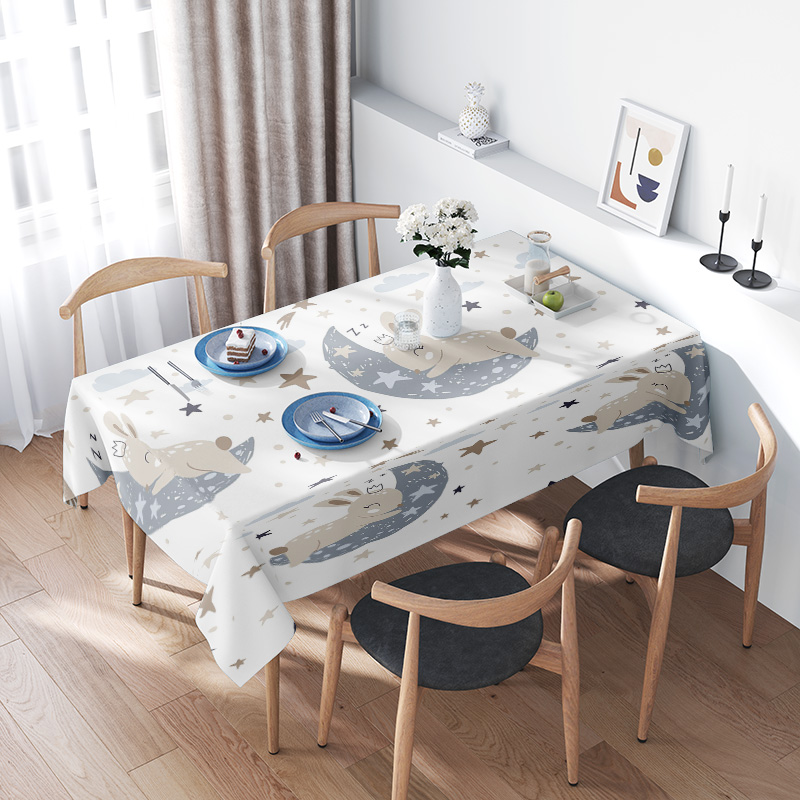 Space-themed tablecloth set wi - Kids Outdoor Dining Set review and price