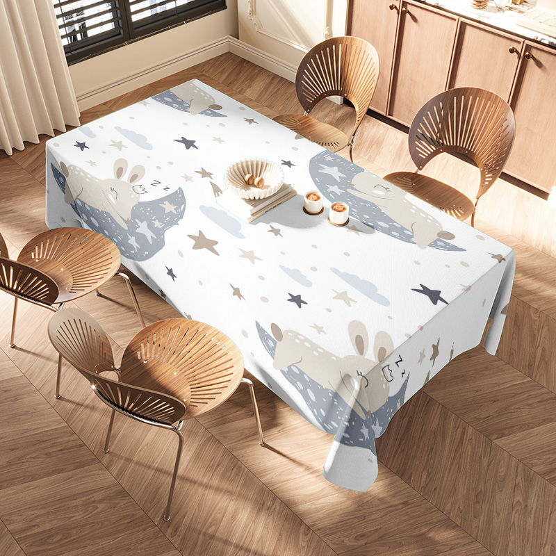 Space-themed tablecloth set wi - Kids Outdoor Dining Set review and price