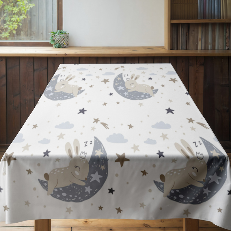 Space-themed tablecloth set wi - Kids Outdoor Dining Set review and price