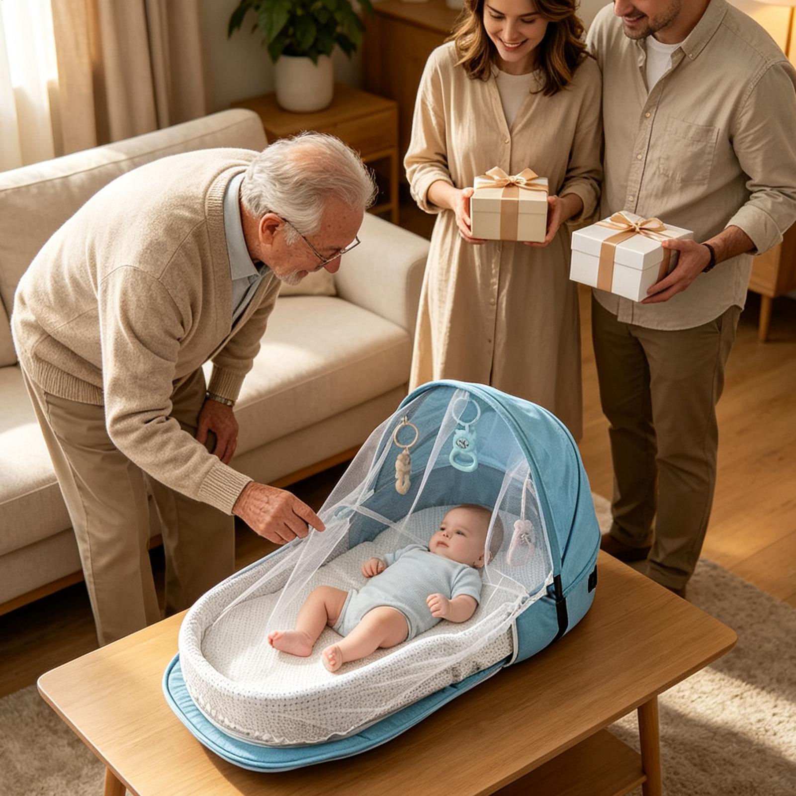 Portable Crib Foldable Sleep L - Kids Outdoor Net review and price