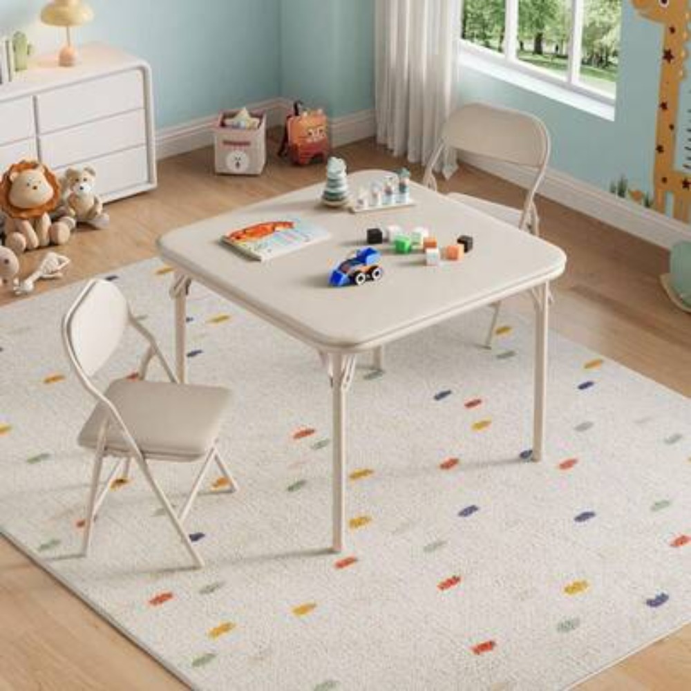 Kids Folding Table and Chairs  - Kids Outdoor Dining Set review and price