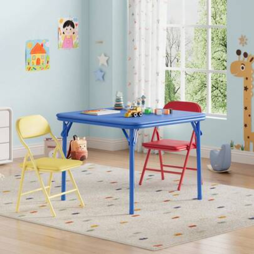 Kids Folding Table and Chairs  - Kids Outdoor Dining Set review and price