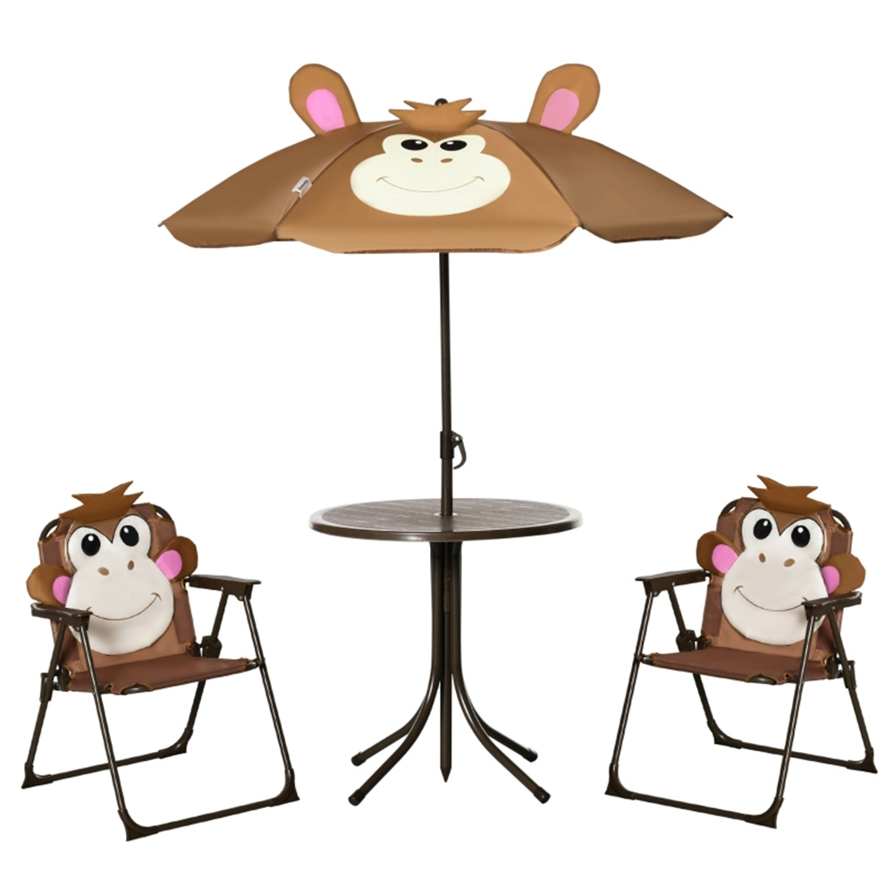 Cute Monkey Kids Patio Table C - Kids Outdoor Dining Set review and price