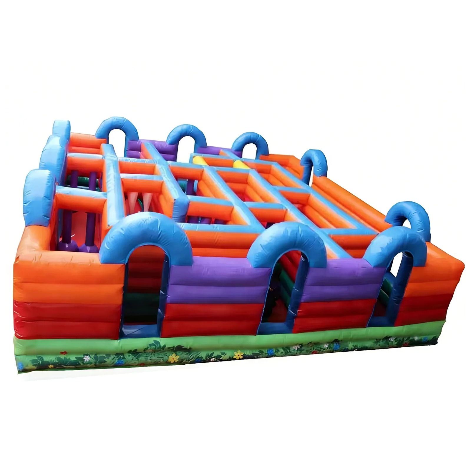 Commercial Orange Blue Obstacl - Kids Outdoor Fun review and price