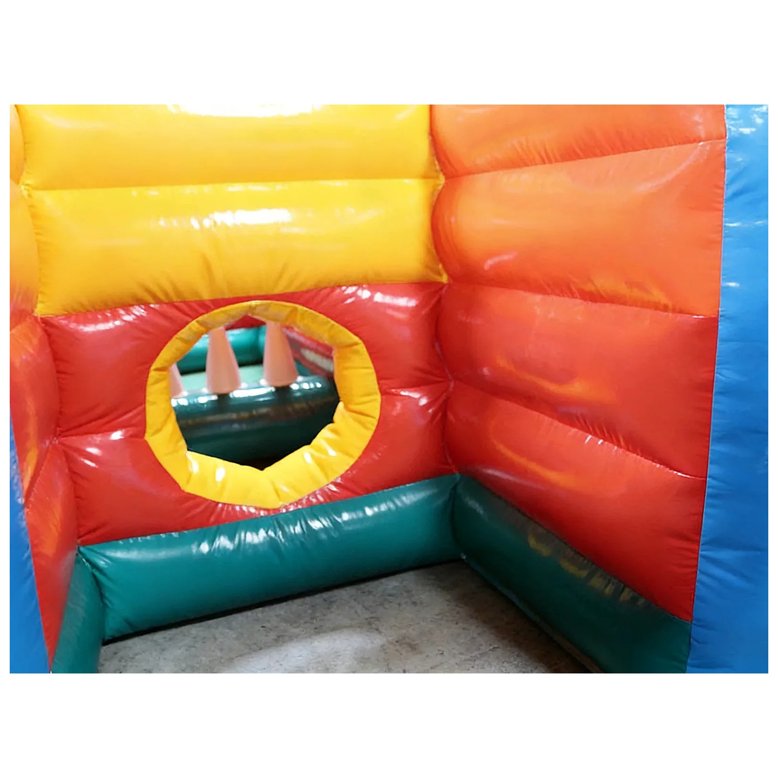 Commercial Orange Blue Obstacl - Kids Outdoor Fun review and price