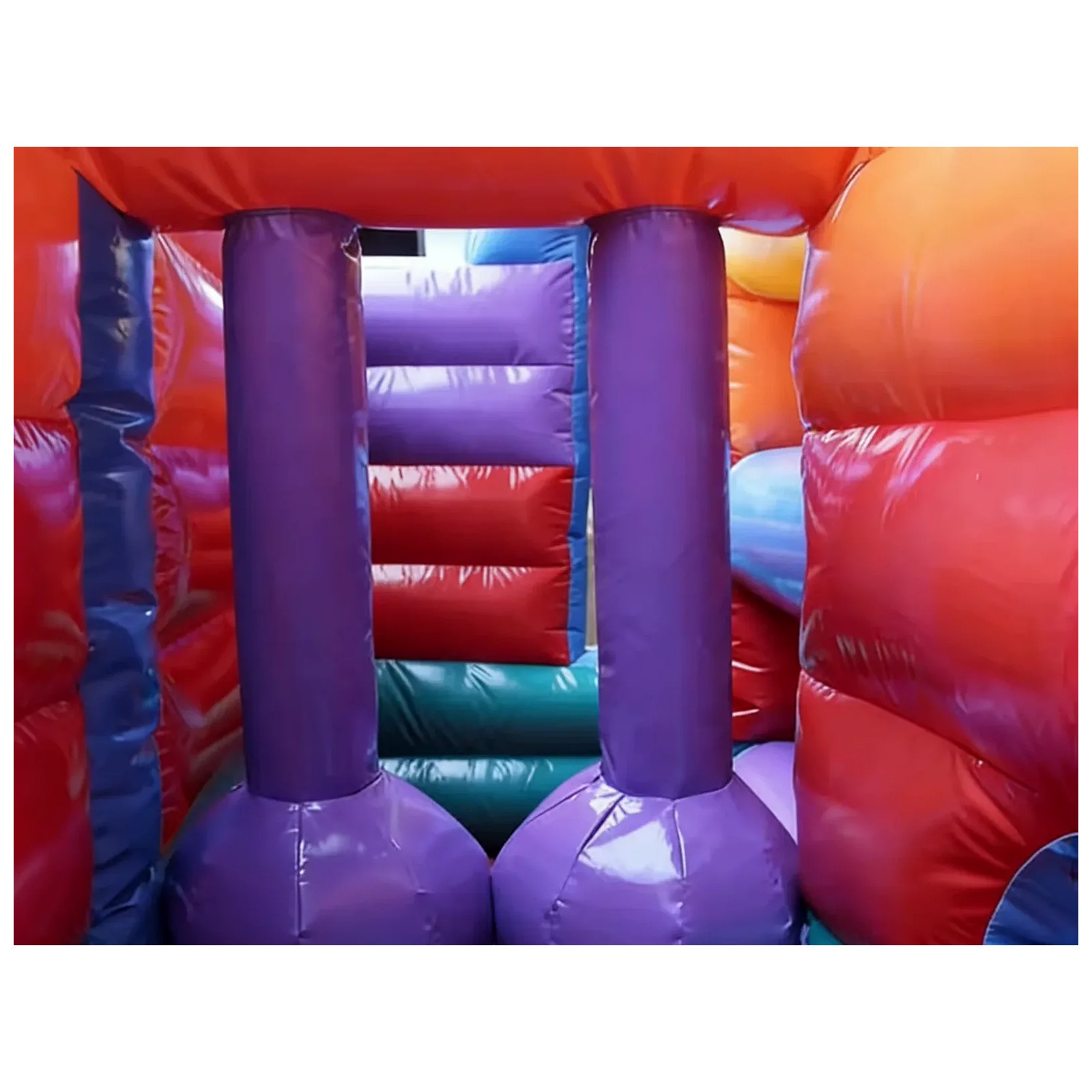 Commercial Orange Blue Obstacl - Kids Outdoor Fun review and price
