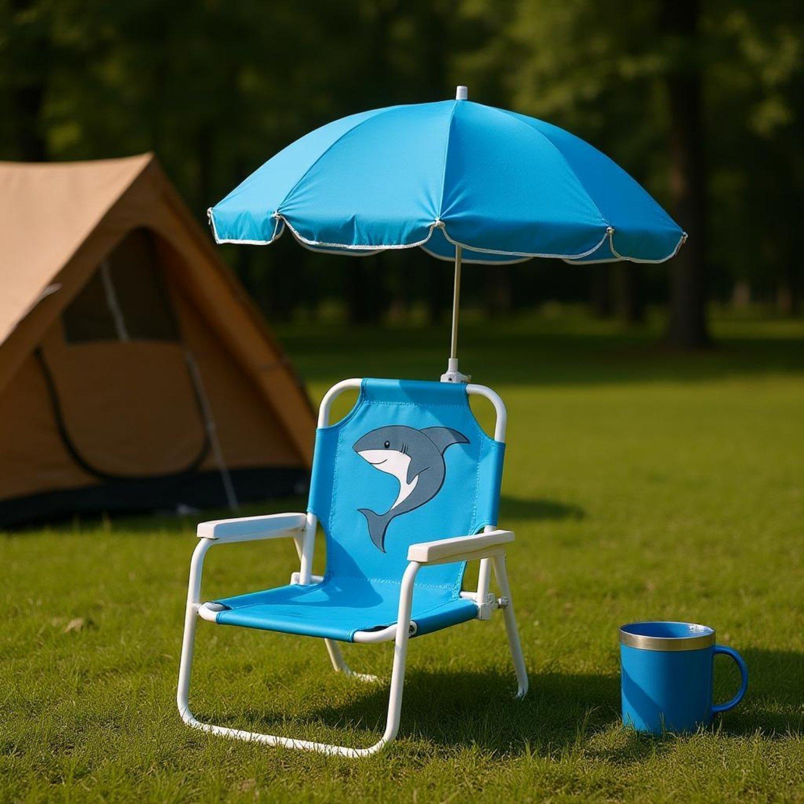 Kids Beach Chair with Umbrella - Kids Outdoor Umbrella review and price