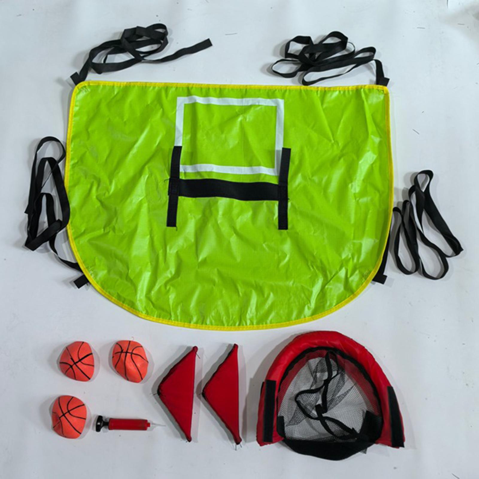 Trampoline Hoop with Pump & 3  - Kids Outdoor Basketball Hoop review and price