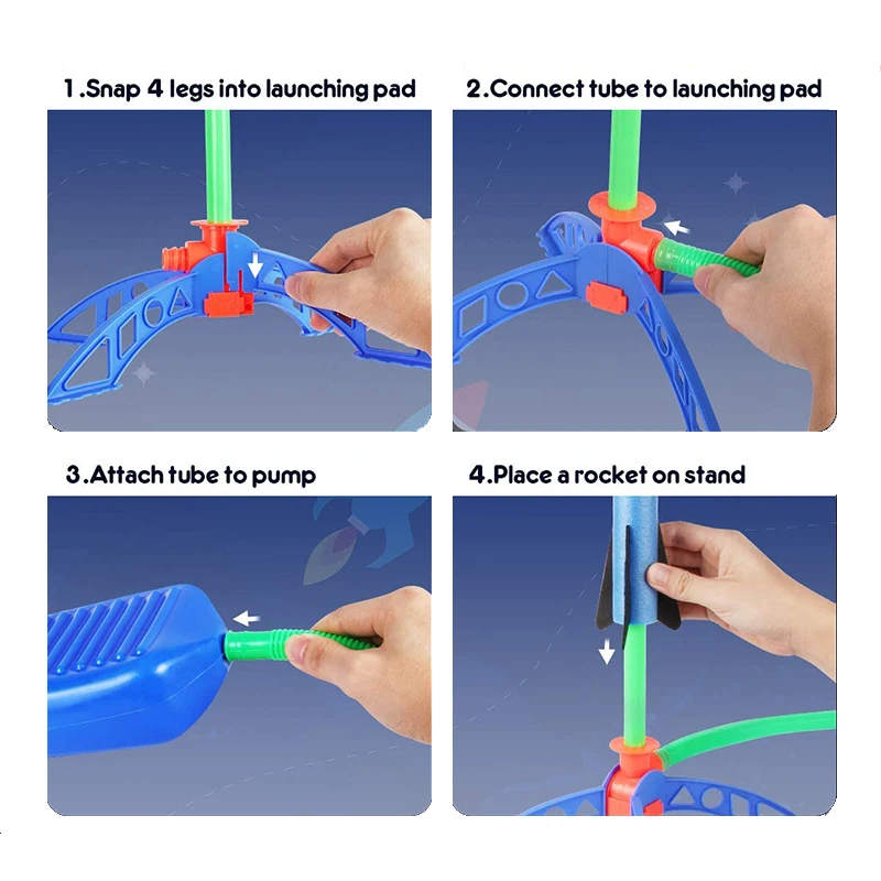 B Kid Outdoor Rocket Foot Pump - Kids Outdoor Toys B&Q review and price