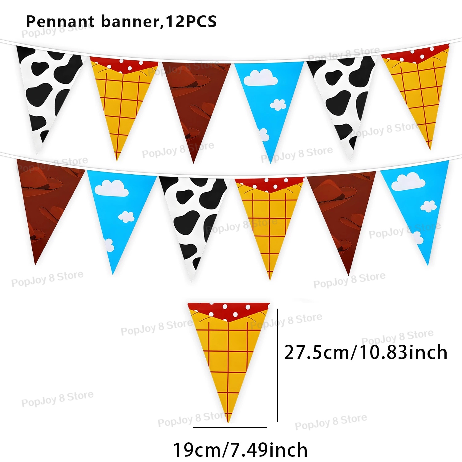 12Pcs Toy Theme Cartoon Story  - Kids Outdoor Dining Set review and price