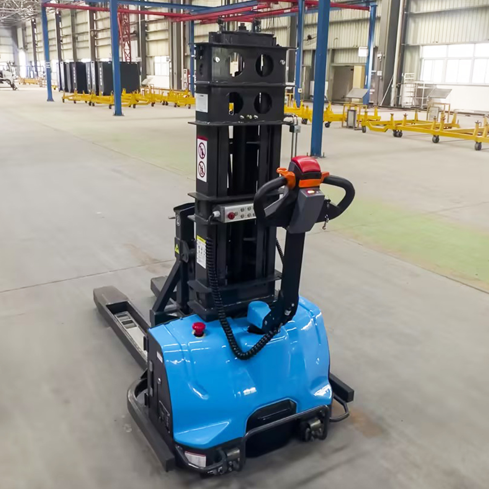 Full Electric Stacker 1000kg 1 - Balance Beam Outdoor review and price