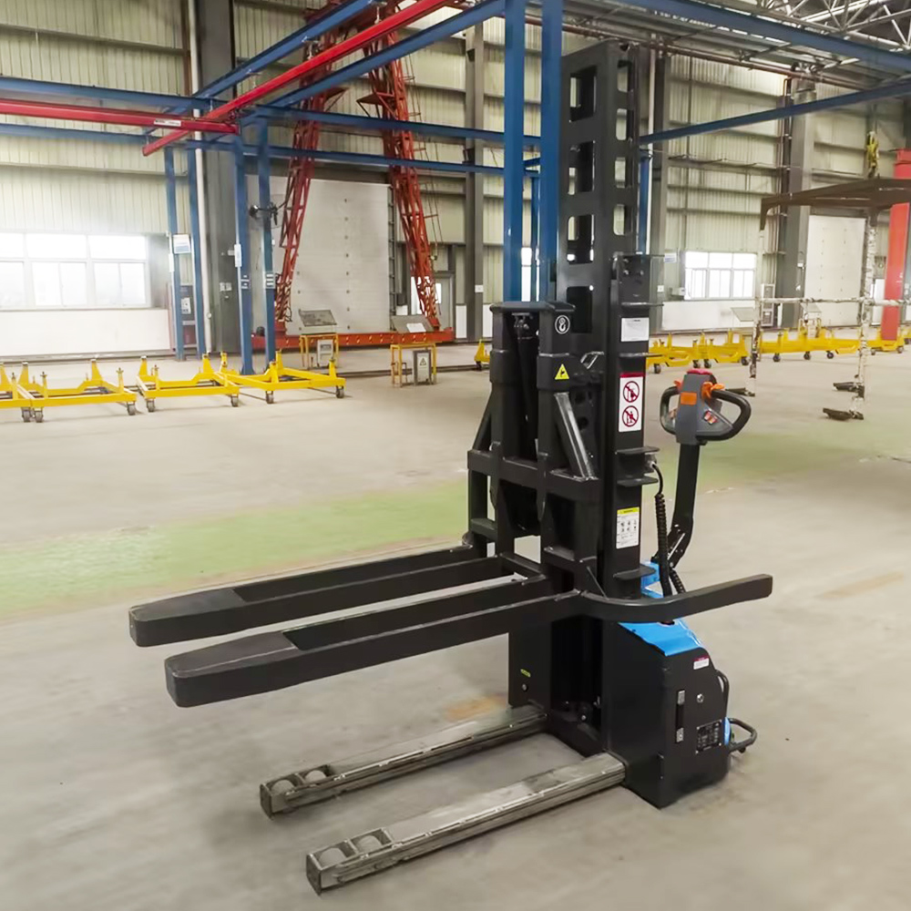 Full Electric Stacker 1000kg 1 - Balance Beam Outdoor review and price