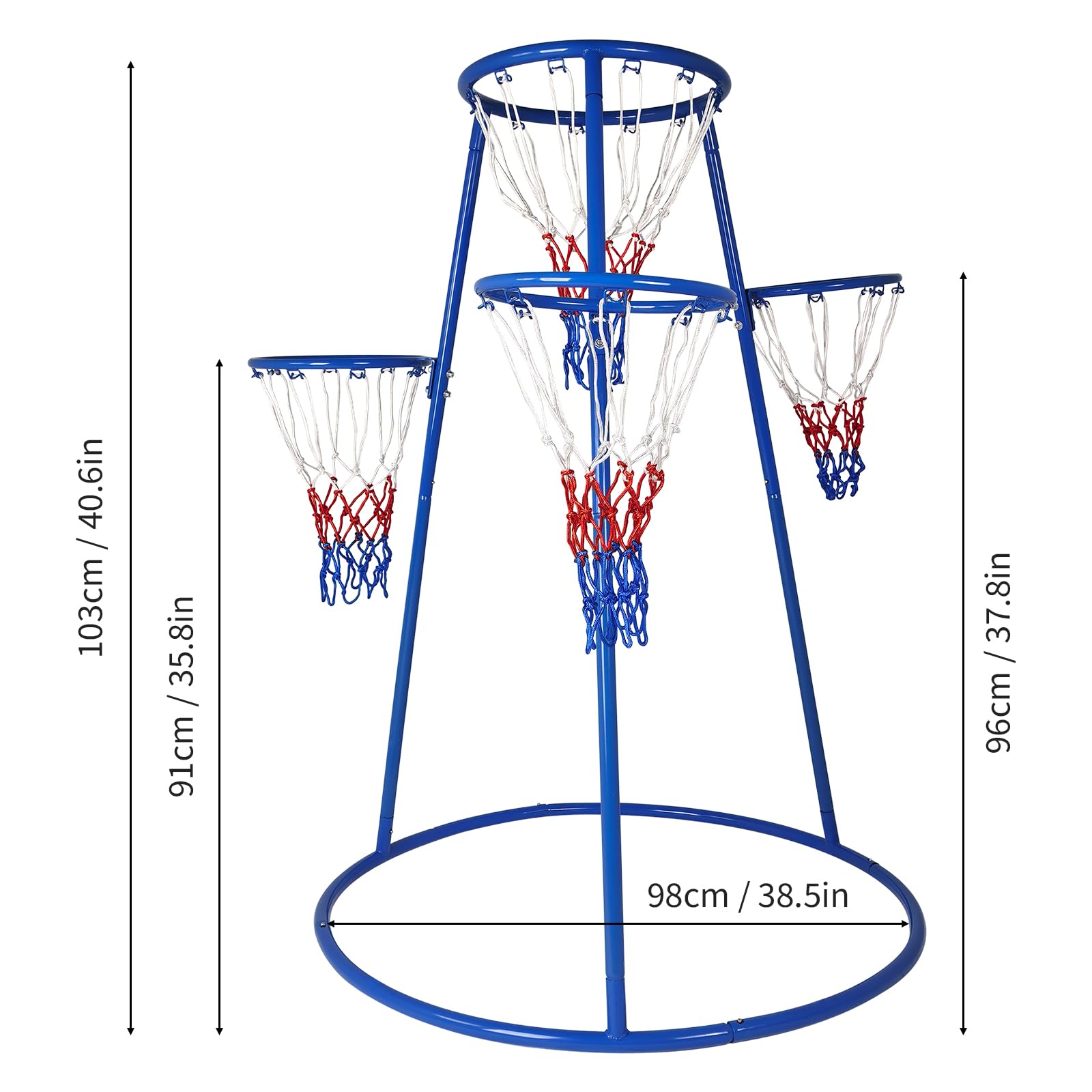 4 Hoop Toddler Basketball Set  - Kids Outdoor Basketball Hoop review and price