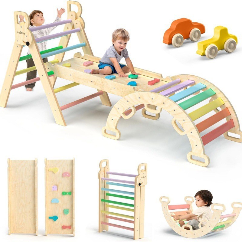 Wooden Indoor Climbing Frame,  - Kids Outdoor Climbing Frame review and price