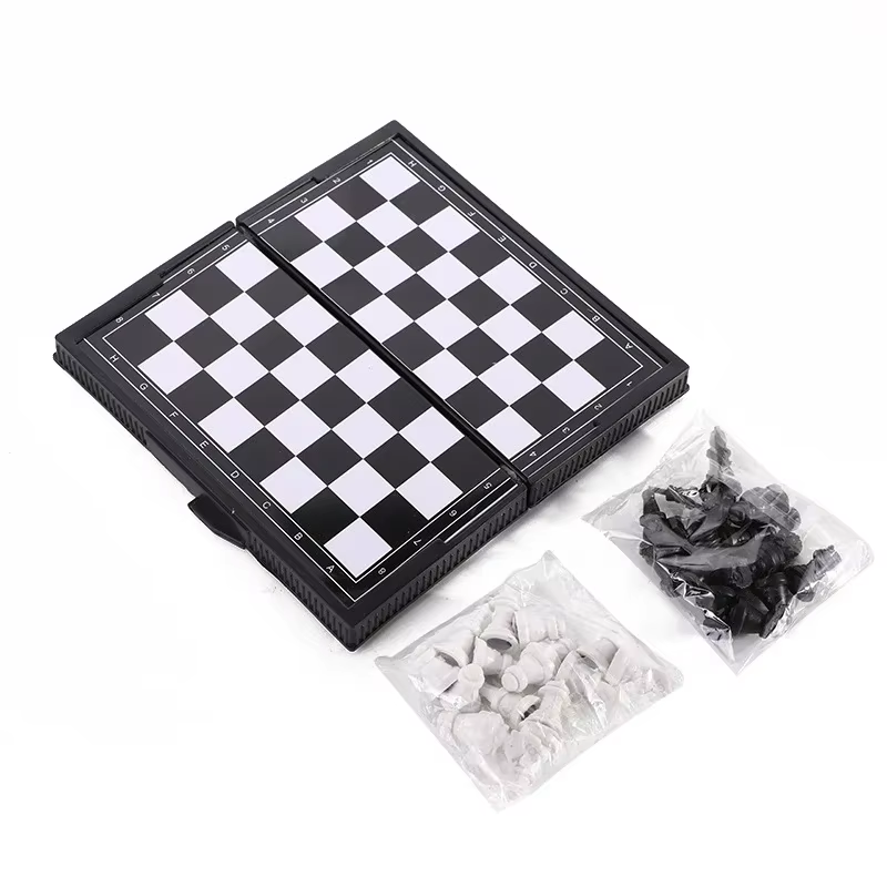 Chess Set  Mini Magnetic  Fold - Kids Outdoor Toys B&Q review and price