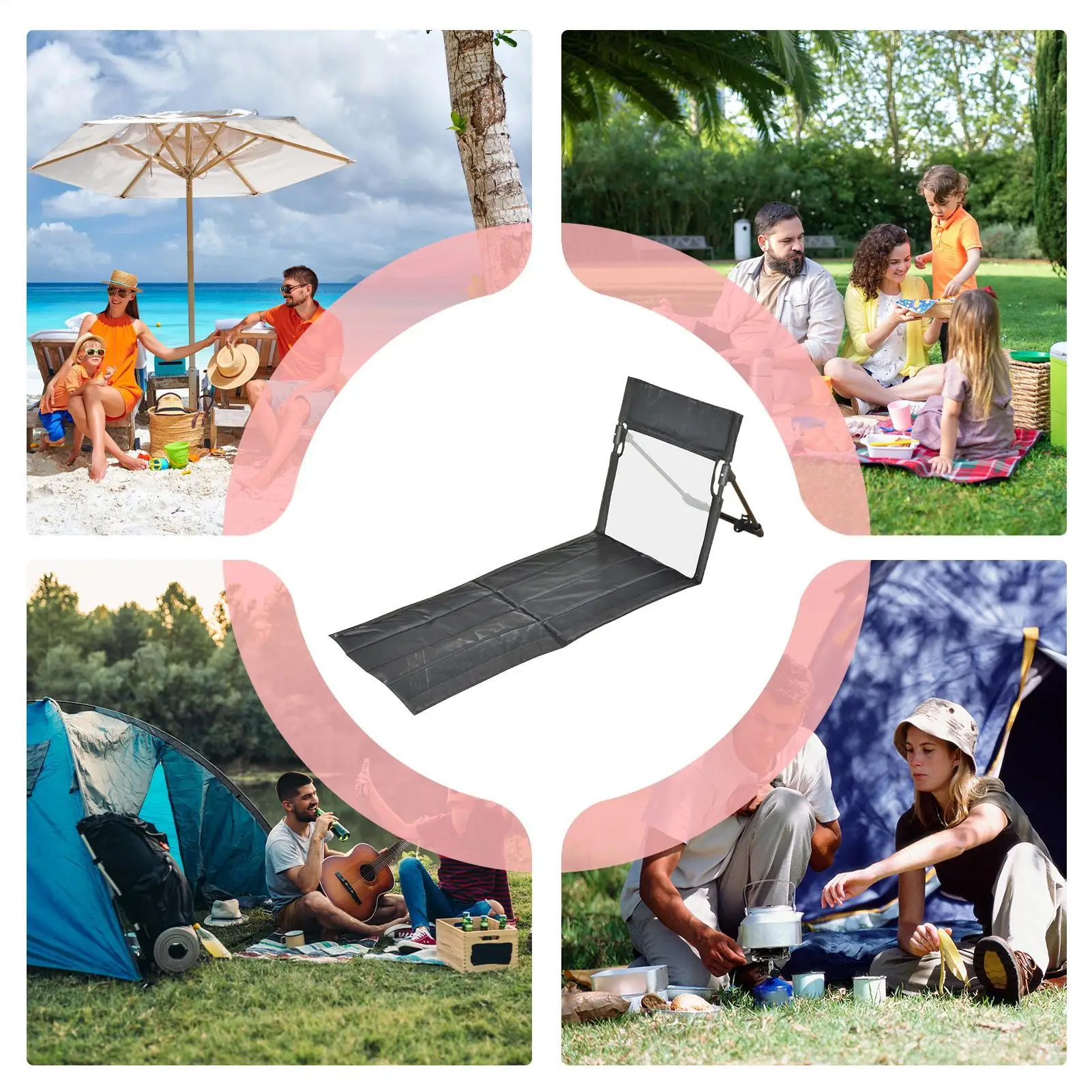 Lounge Beach Chair Folding Poo - Kids Outdoor Loungers review and price