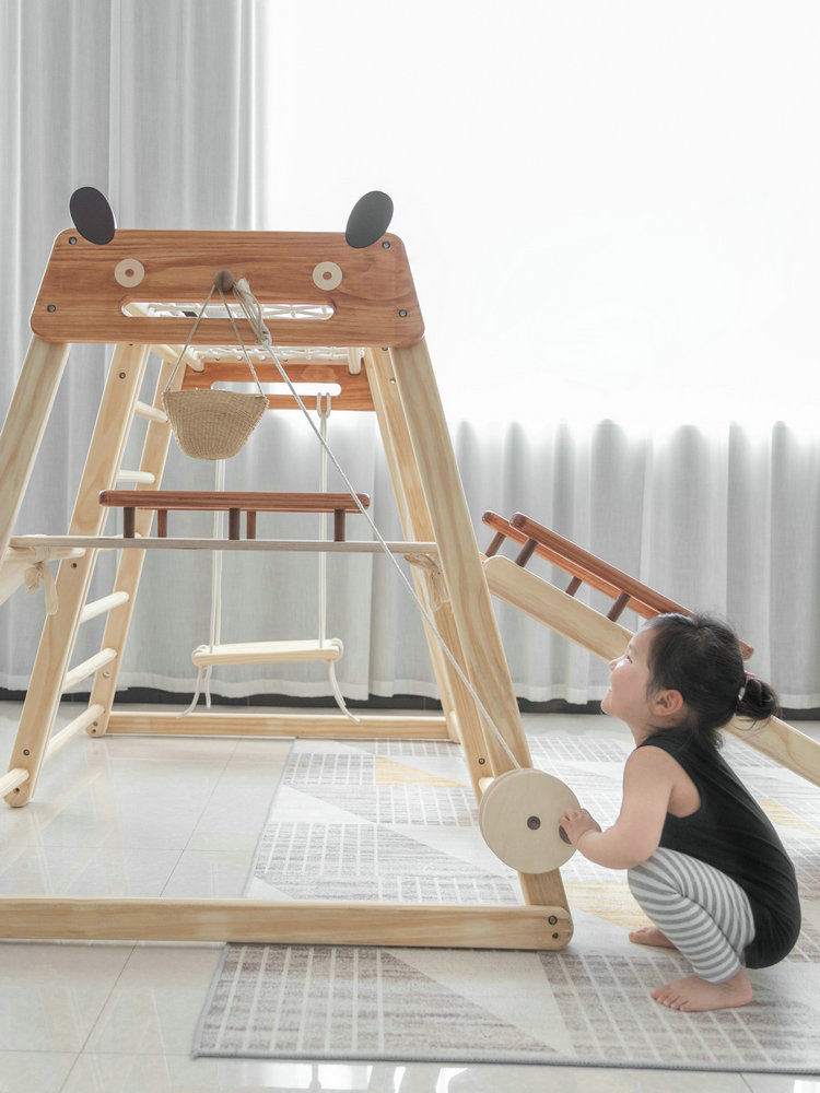 Indoor Wooden Climbing Frame,  - Kids Outdoor Climbing Frame review and price