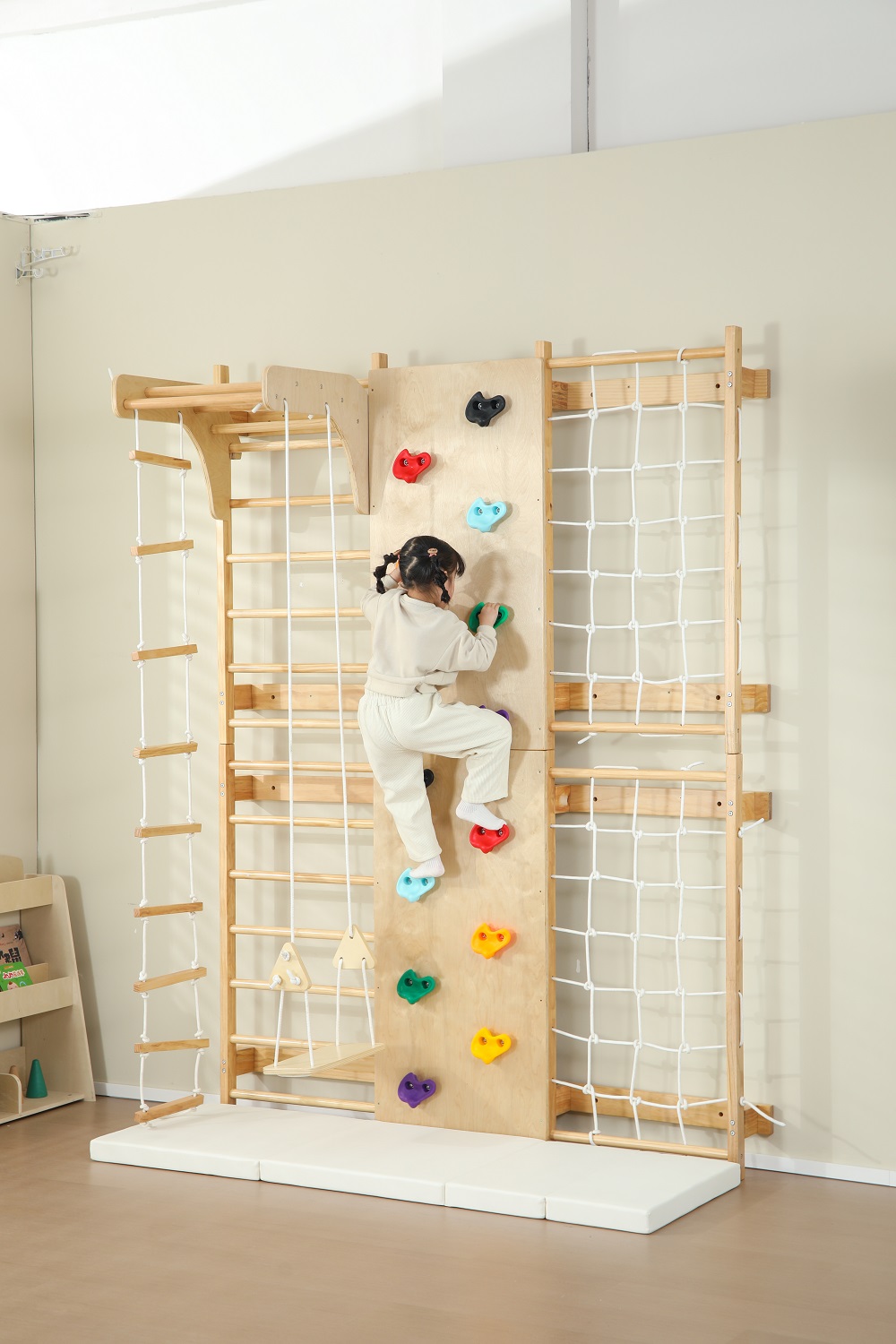 In Stock Indoor Monkey Bars Ki - Kids Outdoor Climbing Frame review and price