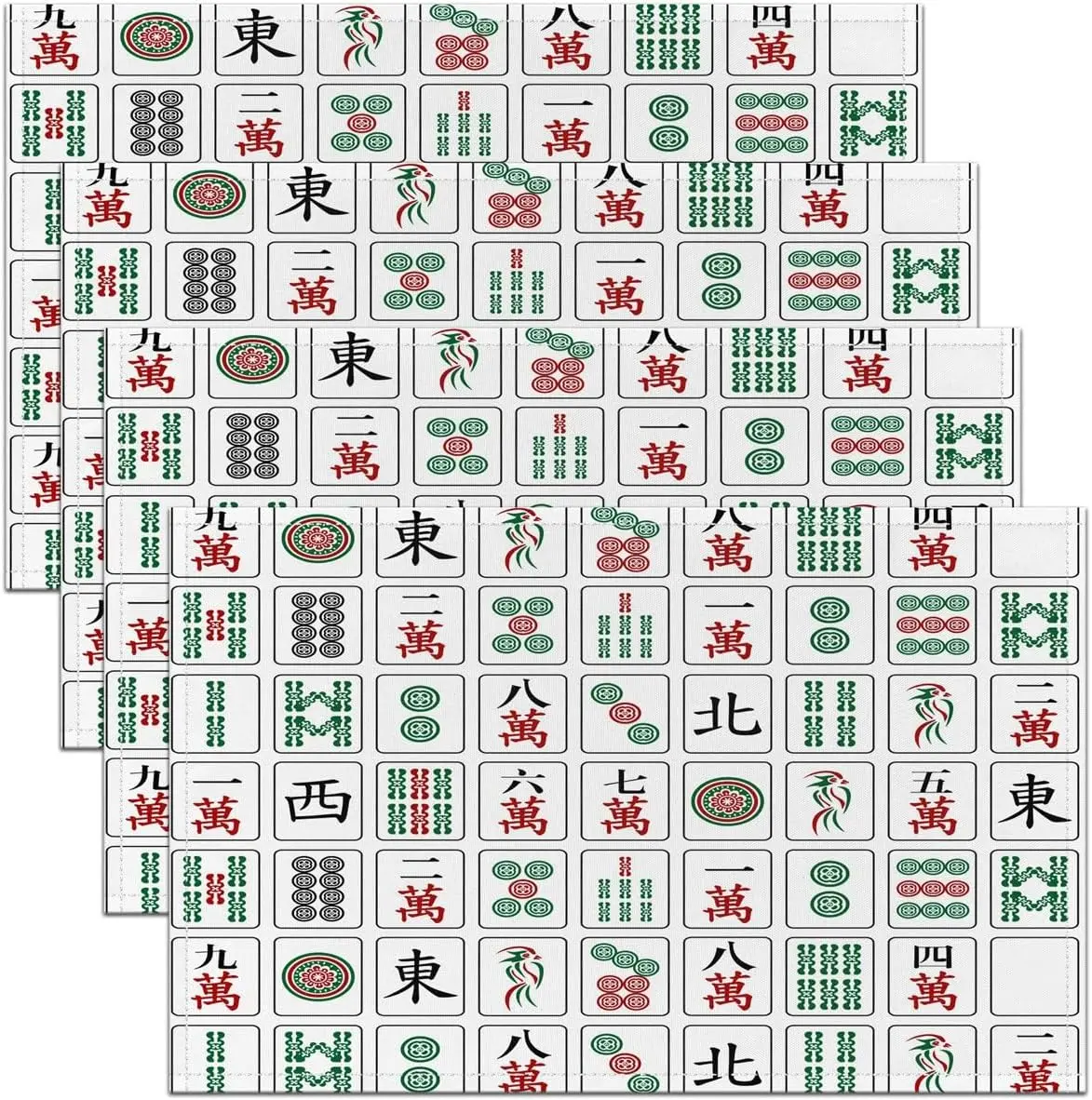Chinese Game Placemats Set of  - Kids Outdoor Dining Set review and price