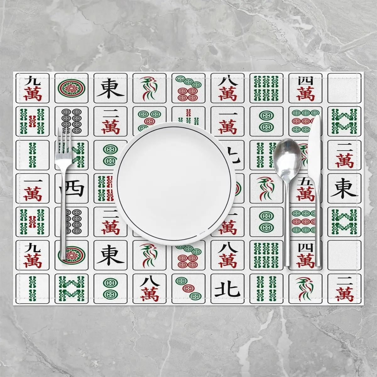 Chinese Game Placemats Set of  - Kids Outdoor Dining Set review and price