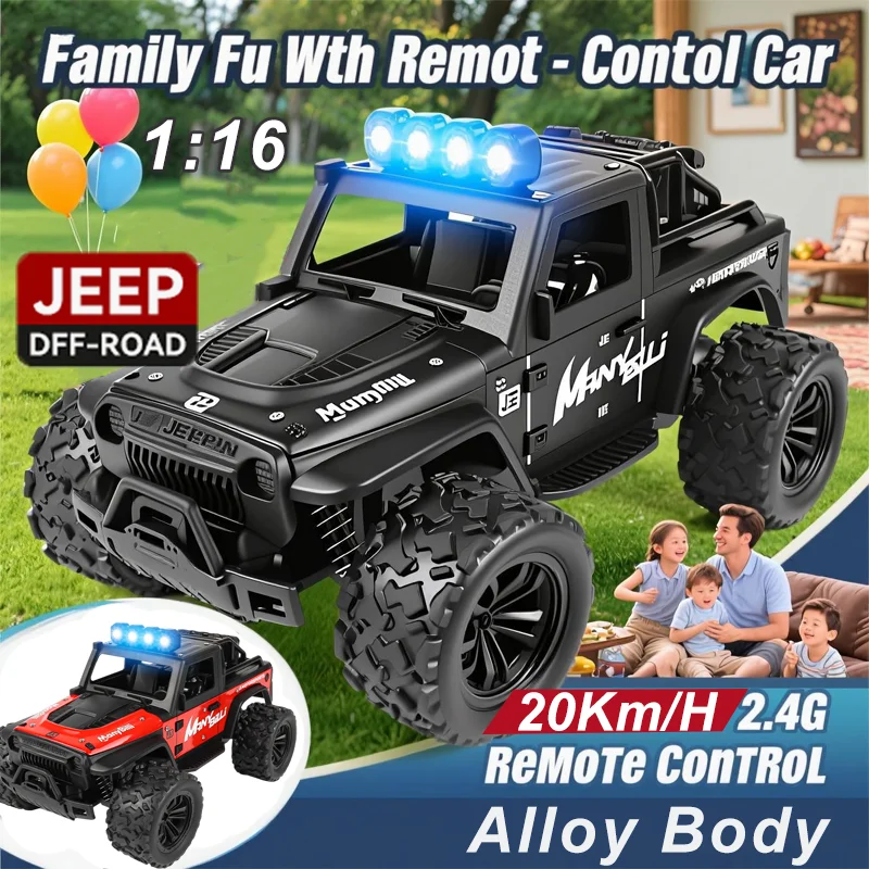 New Alloy JEEP Racing 1:16 Sca - Kids Outdoor Jeep review and price