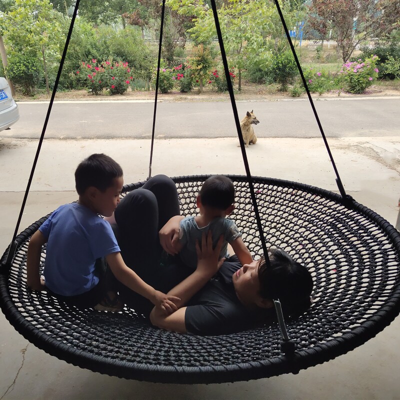 Large Round Disc Swing Outdoor - Kids Outdoor Nest Swing review and price