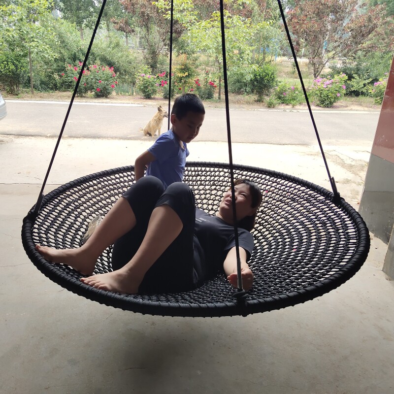 Large Round Disc Swing Outdoor - Kids Outdoor Nest Swing review and price