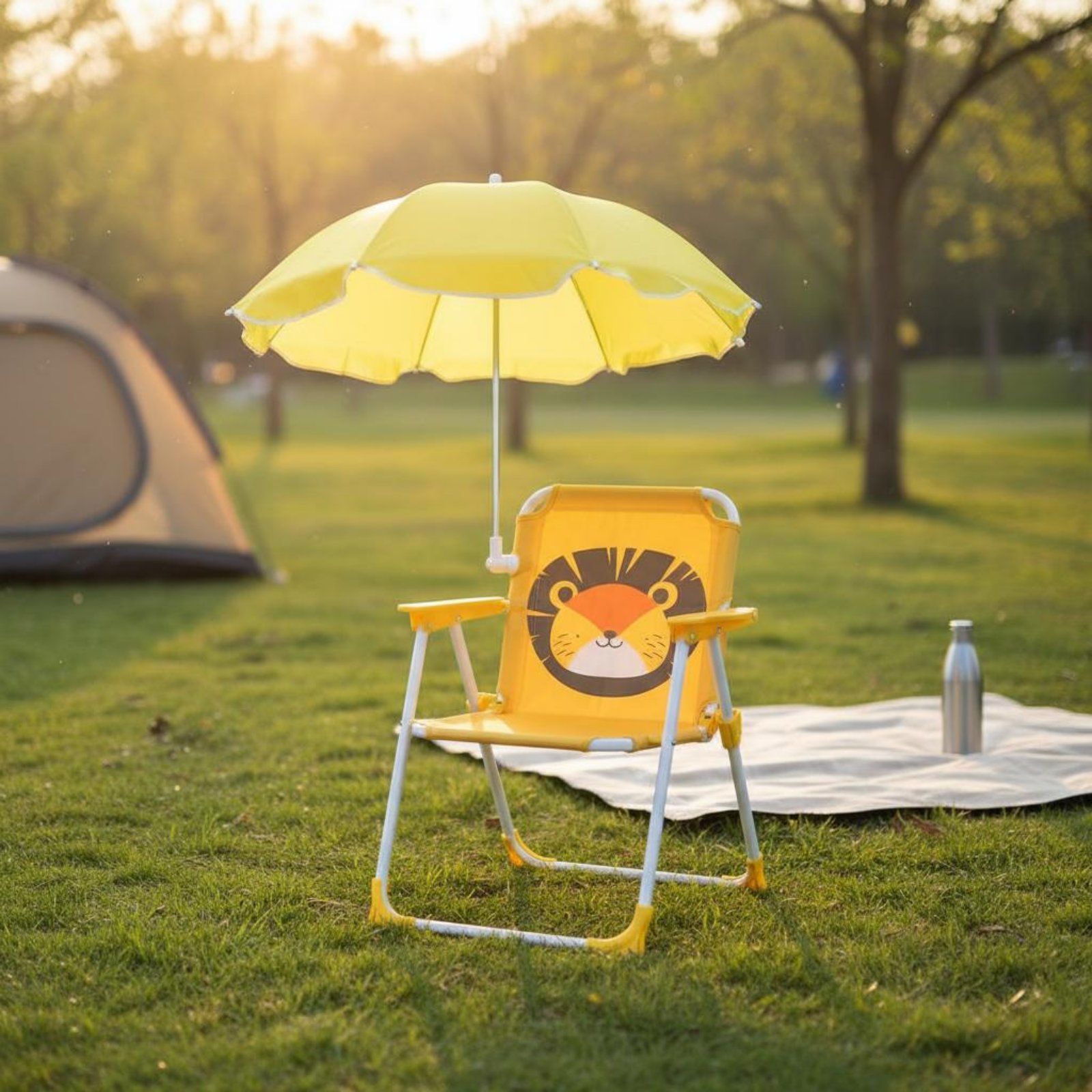Children's Portable Chair with - Kids Outdoor Umbrella review and price