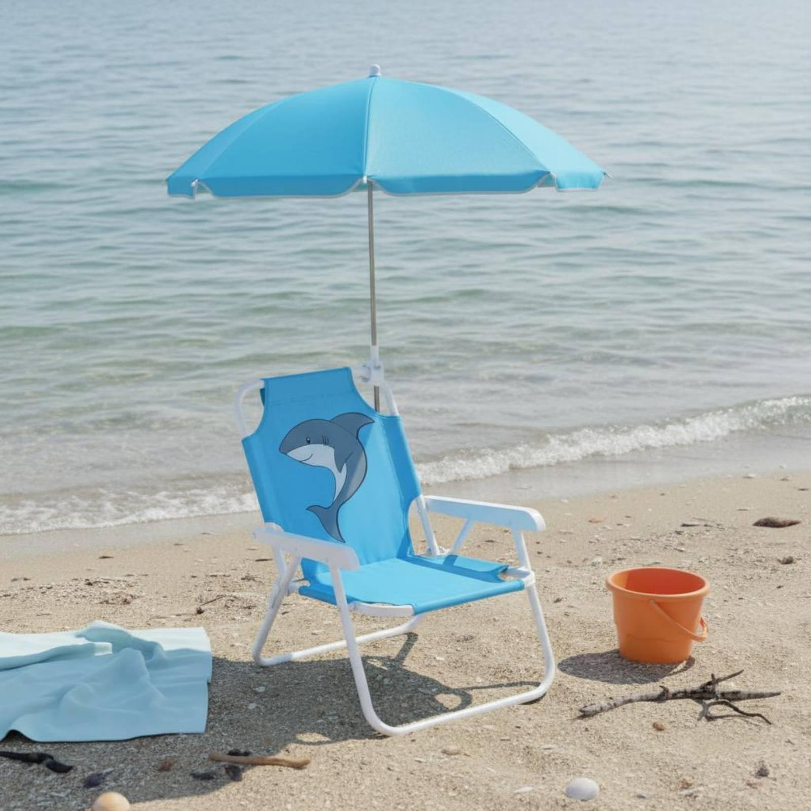 Children's Portable Chair with - Kids Outdoor Umbrella review and price