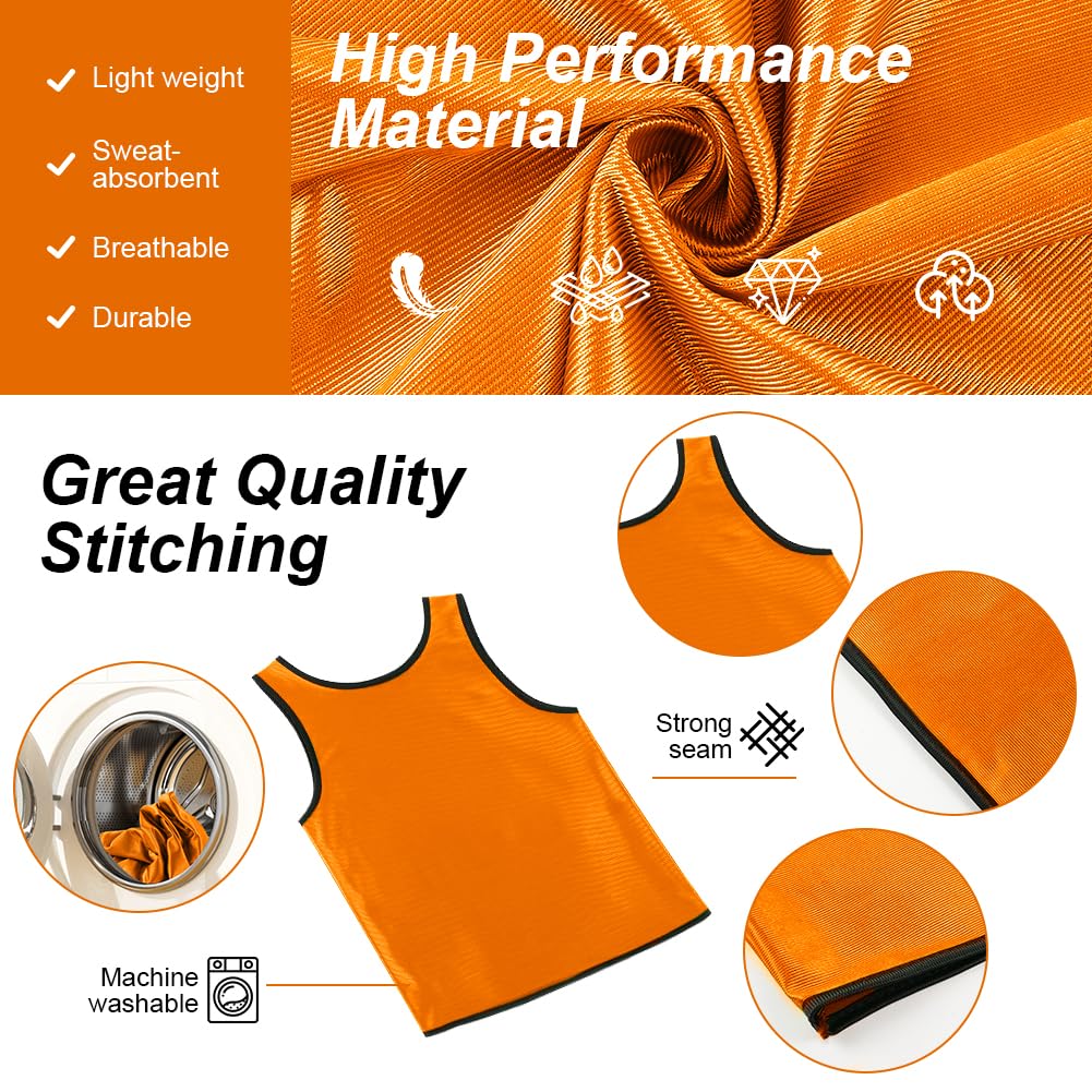12PCS Football Training Vest B - Kids Outdoor Net review and price