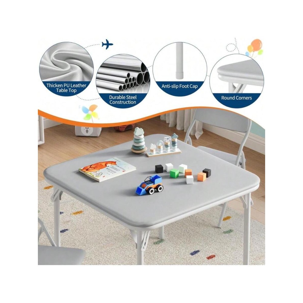 Folding Table and Chairs Set f - Kids Outdoor Dining Set review and price