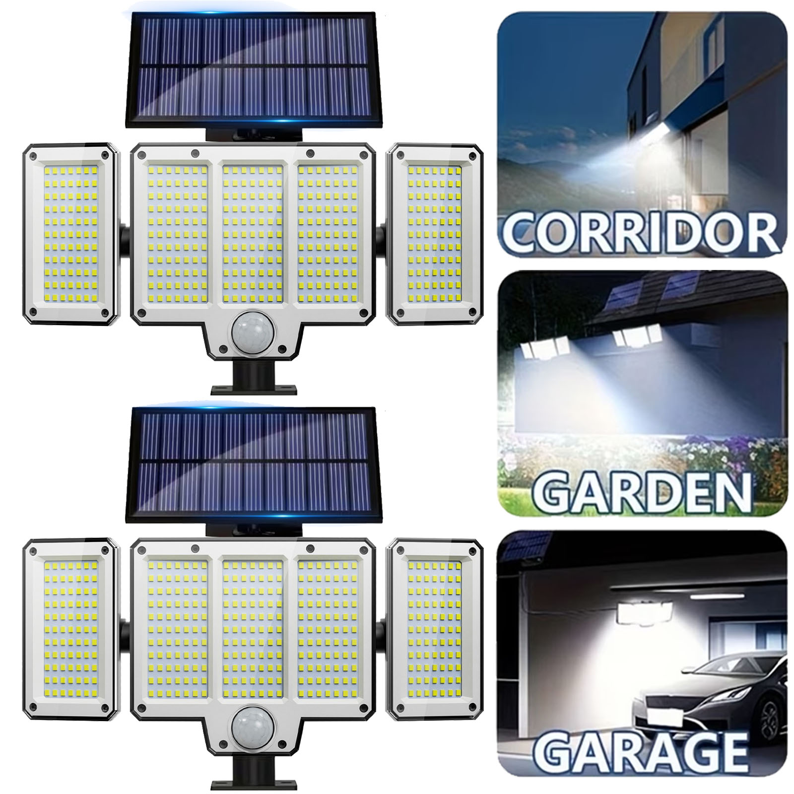 2pcs Wall-Mounted Solar Motion - Balance Beam Outdoor review and price